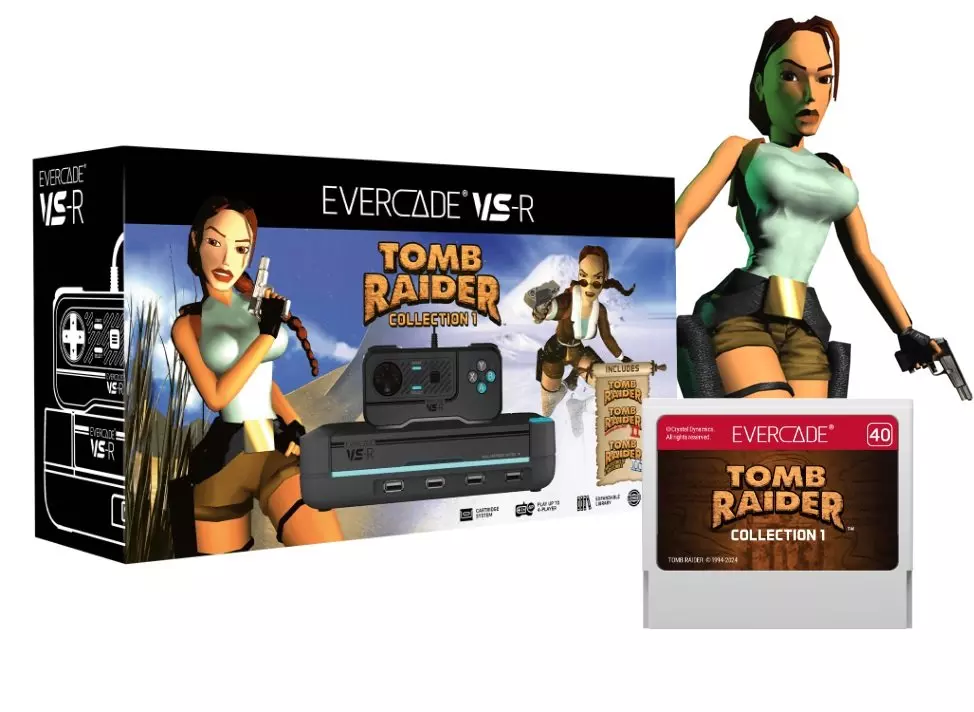 EVERCADE VS-R エバーケード VS-R 本体 トゥームレイダー EVERCADE VS-R TOMB RAIDER 新品